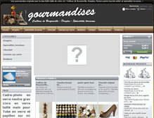 Tablet Screenshot of gourmandises-dragees.fr